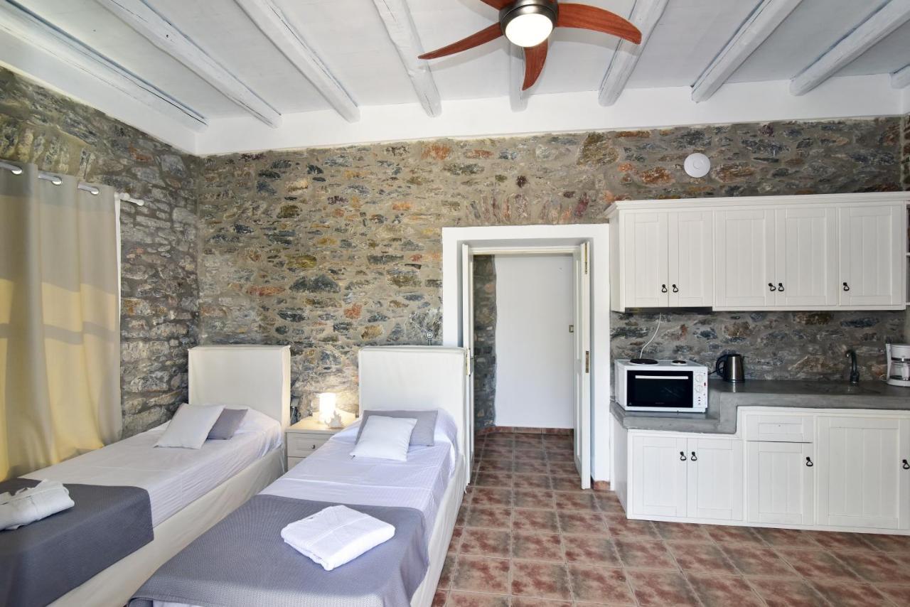Thomas Villas On The Beach Katapola Exterior foto