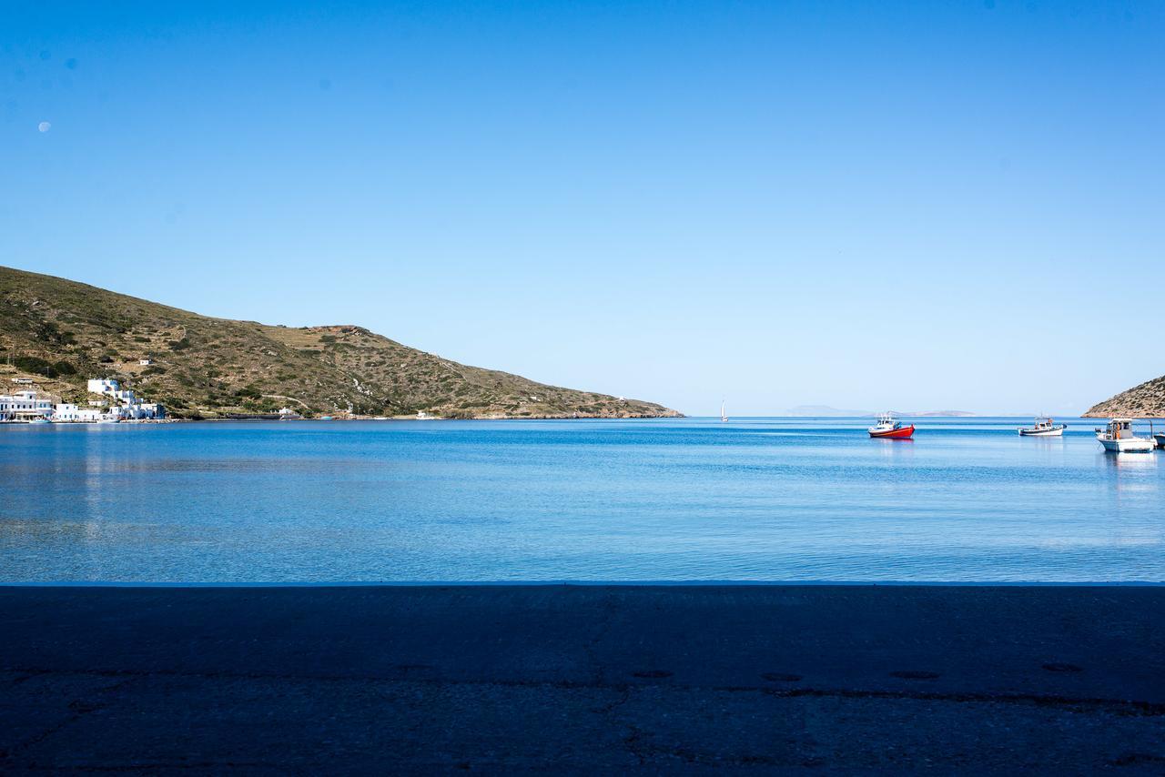 Thomas Villas On The Beach Katapola Exterior foto