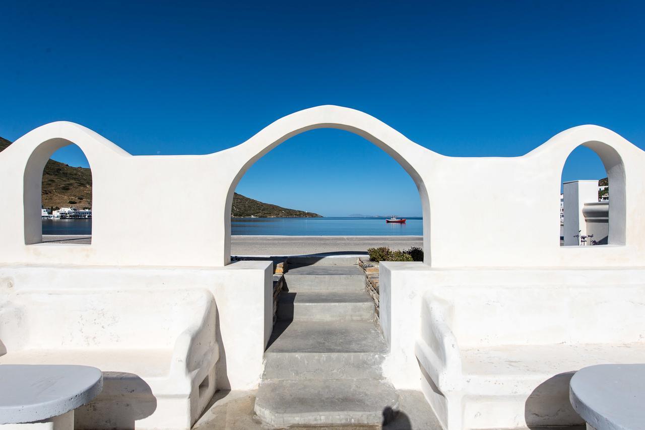 Thomas Villas On The Beach Katapola Exterior foto